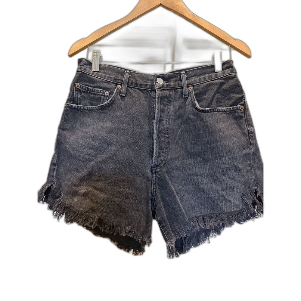 Agolde Dee High Waist Shorts - Size 28